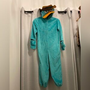 Disney Parks Agent P Perry The Platypus Costume Phineas & Ferb Child Small RARE